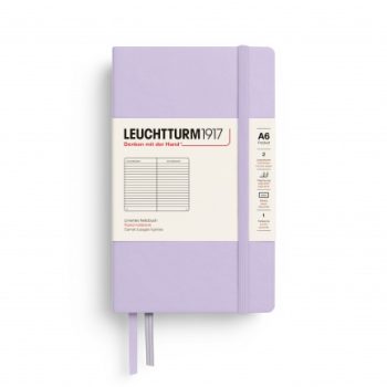 Նոթատետր A6 տող Notebook Hardcover Pocket,Leuchttrum1917, 187 P., Ruled, lilac