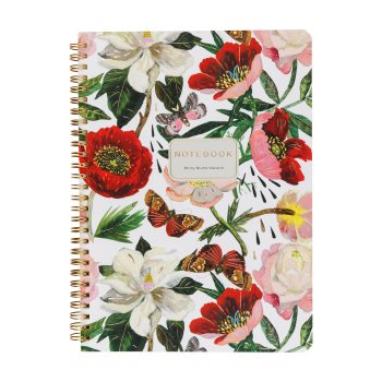 Notebook hardcover В5 Bruno Visconti "FLORA.ИРИСЫ" 60p. lined "FLORA.ПИОНЫ"