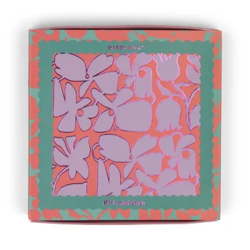 Լուցկի Jumbo  Boxed  Matches  (100 Pcs) - Abstract Floral