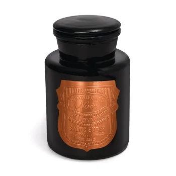 Բուրավետ մոմ Paddywax Apothecary  Noir  8oz./226g Glass Jar Candle - Baltic Ember