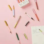 Designworks-ink-colourblock-set-of-2-pens-rosewood-and-blush-2