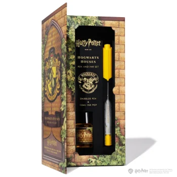 Հավաքածու Warner Bros.Harry Potter Dabbler Pen and 10ml Ink Set Hufflepuf