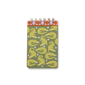 Designworks Ink A Dopo Twin Wire Notepad-Crocodile