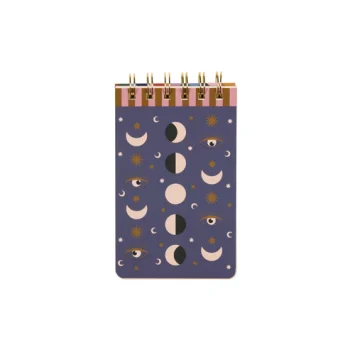 Նոթատետր Designworks Ink A  Dopo Twin  Wire  Notepad - Moon Phases