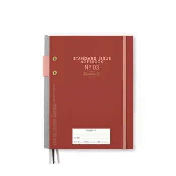 Designworks Ink Standard Issue Planner Notebook - Rosewood & Blush
