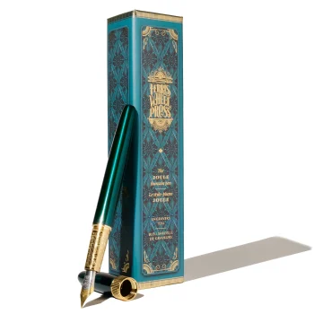 Սայրով գրիչ The Joule Fountain Pen - Engravers Teal Fine