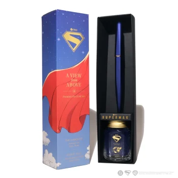 Ferris Wheel Press Warner Bros.Superman Pen and Ink Set A View from Above