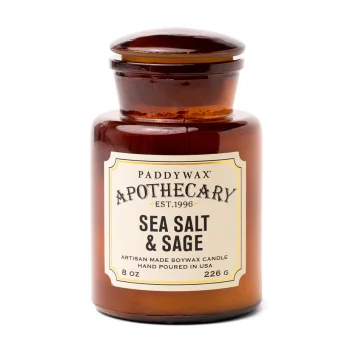 Բուրավետ մոմ Apothecary  8oz./226g  Glass Jar Candle - Sea Salt & Sage
