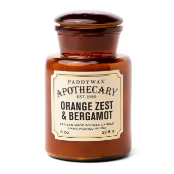 Բուրավետ մոմ Apothecary 8oz./226g Glass Jar Candle - Orange Zest  & Bergamot