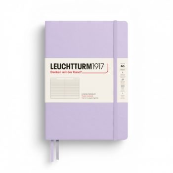 Նոթատետր A5 տողանի, կոշտ կազմ Leuchttrum1917, 251 P., Ruled. Lilac