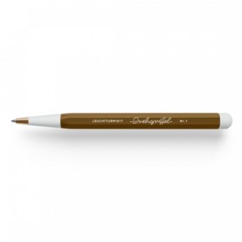 Գրիչ Drehgriffel Nr.1,Ballpoint pen,Leuchtturm1917,with royal blue ink,Spice brown