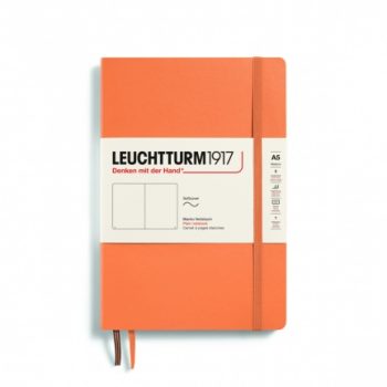 Նոթատետր  A5 դատարկ փափուկ կազմ, Leuchtturm1917, 123 P, Plain, Apricot