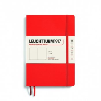 Նոթատետր A5 դատարկ,փափուկ կազմ, Leuchtturm1917, 123 P, Plain, Lobster