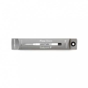Միջուկ Refill Ballpoint, Double Pack for Drehgriffel Nr. 1, Leuchtturm1917, Line Width F, black