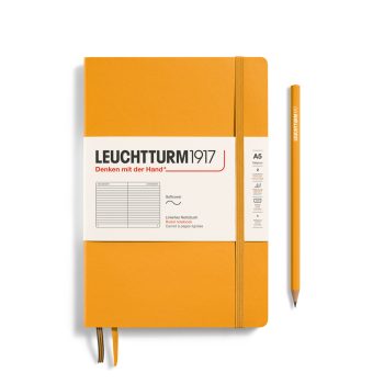 Նոթատետր A5 տողանի Softcover, Leuchtturm1917, 123 P., Ruled, rising sun