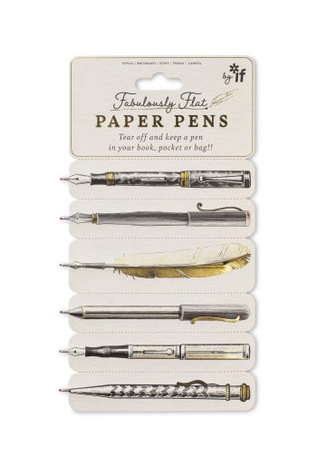 Գրիչ էջանիշ Fabulously Flat Paper Pens by If
