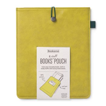 Գրքի պատյան Bookaroo Books & Stuff Pouch - Chartreuse