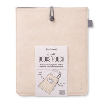 Գրքի պատյան Bookaroo Books & Stuff Pouch - Cream by If