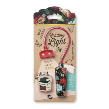 Book Lover's Reading Light - Dark Floral by If
