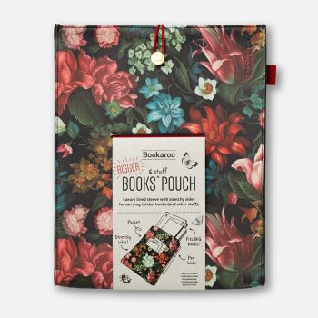 Գրքի պատյան Bookaroo Books & Stuff Pouch - Dark Floral by If