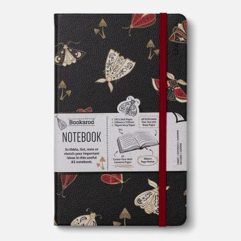 Նոթատետր տողանի Bookaroo A5 Journal - Moths by If
