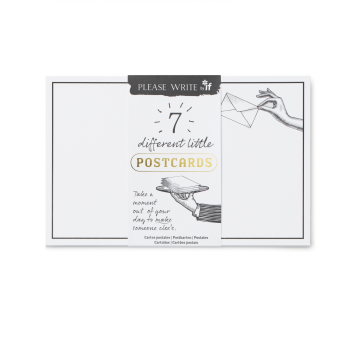 Բացիկների հավաքածու 7 different little postcards by If