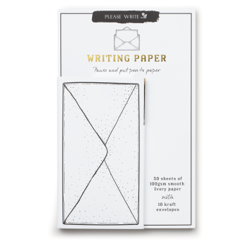 Հավաքածու նամակագրության Writing paper and envelopes by If