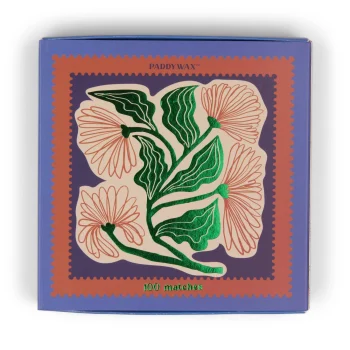 Լուցկի Paddywax Jumbo  Boxed  Matches  (100 Pcs) - Floral