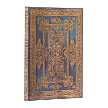 Նոթատետր դատարկ Paperblanks Luxe Design / Blue Luxe / Midi / Unlined