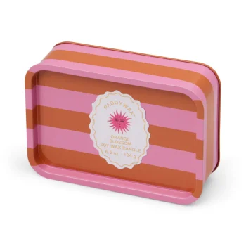Բուրավետ մոմ Paddywax A Dopo 6.5oz/184g Sun Printed Tin Candle - Orange Blossom