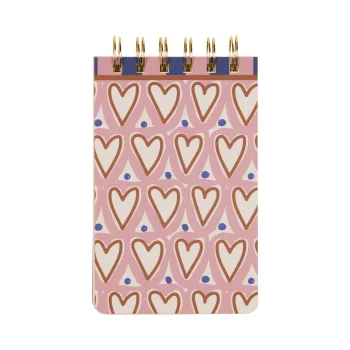 Նոթատետր Designworks Ink A  Dopo  Twin  Wire  Notepad  - Hearts