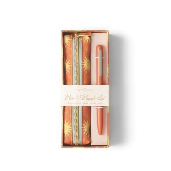 Հավաքածու Designworks Ink Pen  &  Pouch  Set  - Terracotta Sun