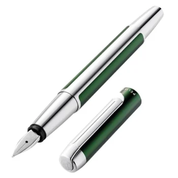 Pelikan Fountain pen with cartridge system,Pura deep green F